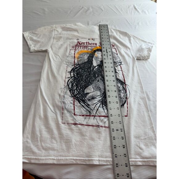 Eat My Shorts X Northern Heretic Electric Avenue Tattoo T-Shirt Size Small - Picture 9 of 9